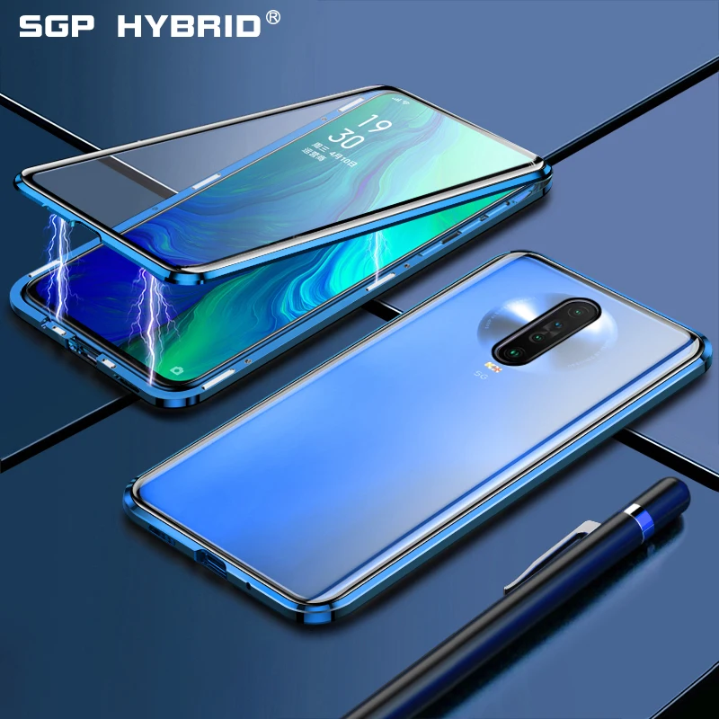 Магнитный чехол для Xiaomi Redmi K30 K 30 Note 8 Note8 8t 7 K20 Mi 10 Pro двухстороннее закаленное