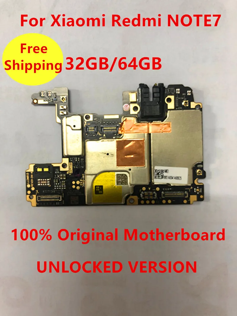 Бесплатная доставка! Оригинальная разблокированная материнская плата для Xiaomi