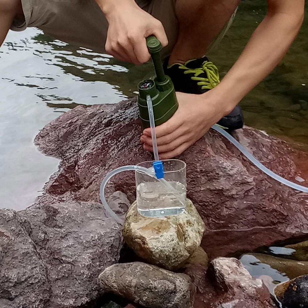 Уличный фильтр для воды выживания соломинки оборудование кемпинга очиститель