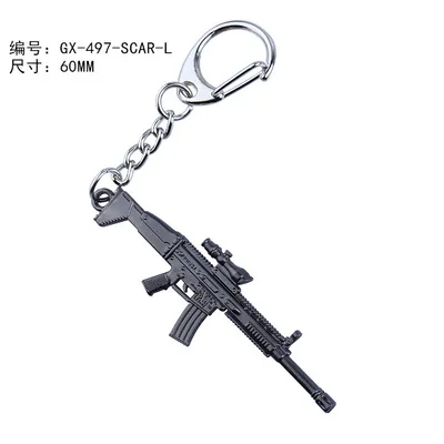 Классический стрельба игра брелок пистолет подмашина снайперский револьвер AK 47