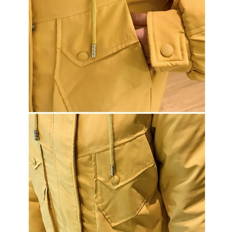 

cultivate morality thickening heavy hair female 2020 winter cotton padded jacket female small cotton padded jacket 903