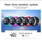 Смарт-часы D18 с цветным ЖК-дисплеем 1,44 дюйма, пульсометром и тонометром