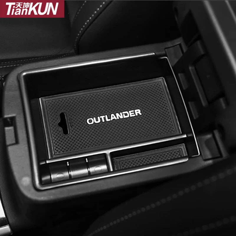 Высококачественный контейнер из АБС пластика для Mitsubishi Outlander 2019 черный