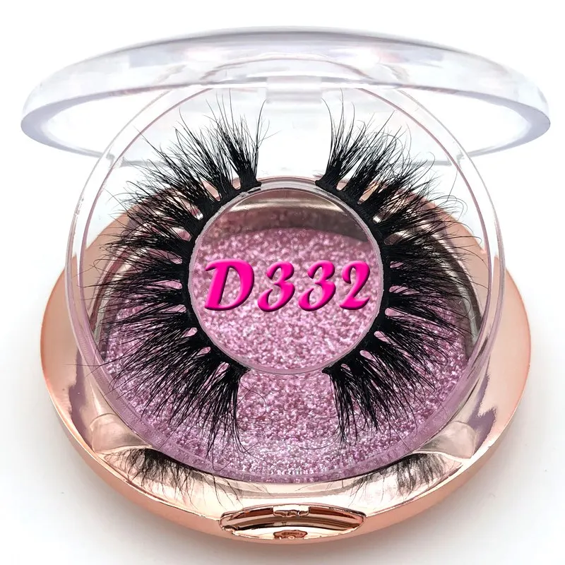 D332 Mikiwi D380 ресницы 3D норковые ресницы Роскошные ручной работы норковые ресницы среднего объема без грубости норковые накладные ресницы верхние ресницы - Цвет: D332