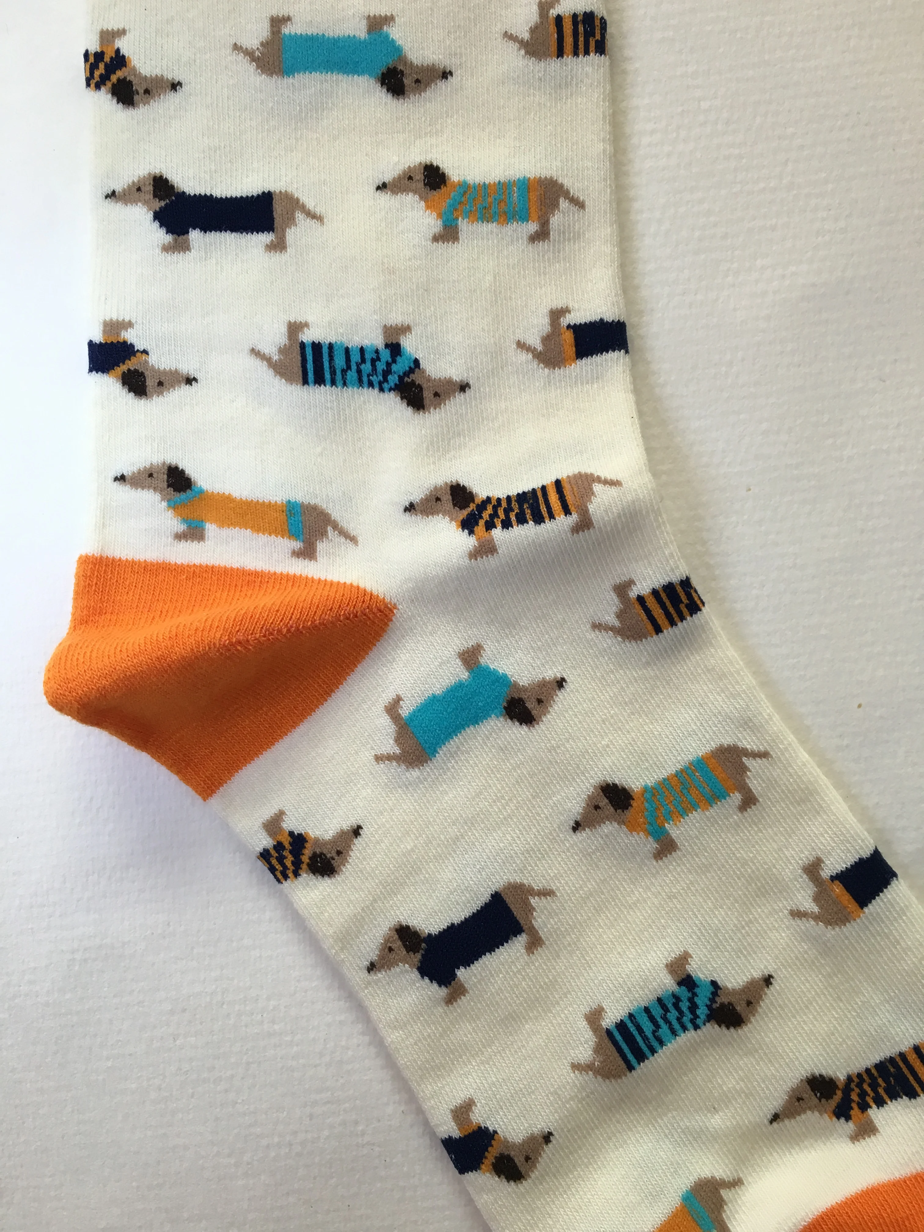 Caramella animal socks Sausage dog dachshund Ido hvalp hush pup puppy huisdier pet szczeniak retail support wholesale zoo WZ032