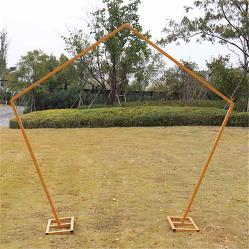 Wedding Backdrop Stand Party Decoration Curtain Frame Photo Drapery Pipe Pole Galvanized Iron | Дом и сад