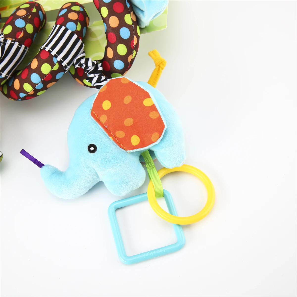 

Bed Hanging Toys for Baby Soft Plush Toys with Rattles Cute Cartoon Animal Stuffed Dolls Stroller Hanging Soothing Toys
