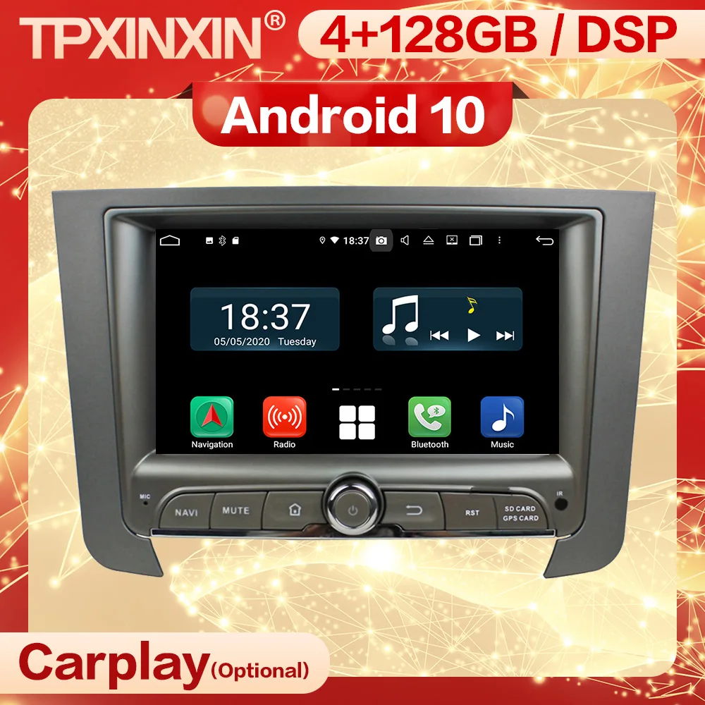 

Автомобильный мультимедийный стереоприемник, экран 2 Din, 4 + 128G Carplay, для REXTON 2014, Wi-Fi, GPS, Авторадио, аудиоплеер
