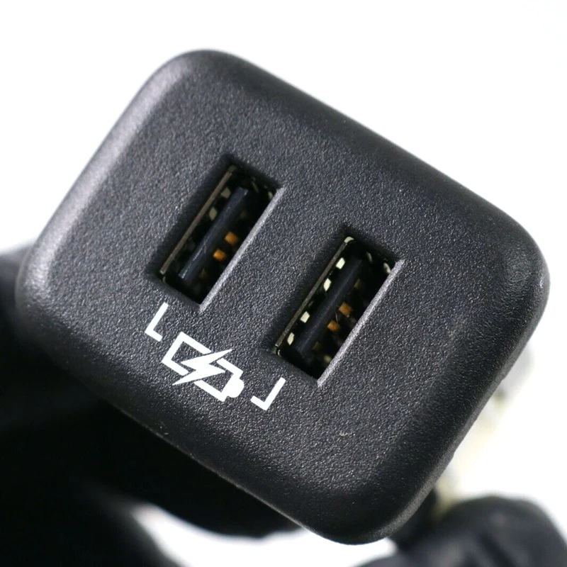

Center Console Auxiliary Jack Dual USB Charging Interface Port for GM Regal Enclave Acadia XT5 Traverse Malibu Bolt