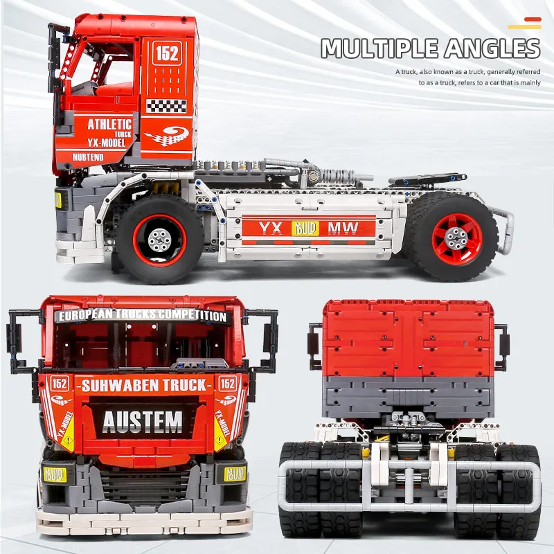 Высокотехнологичные автомобили MOULD KING 13152 игрушки совместимые со стандартным