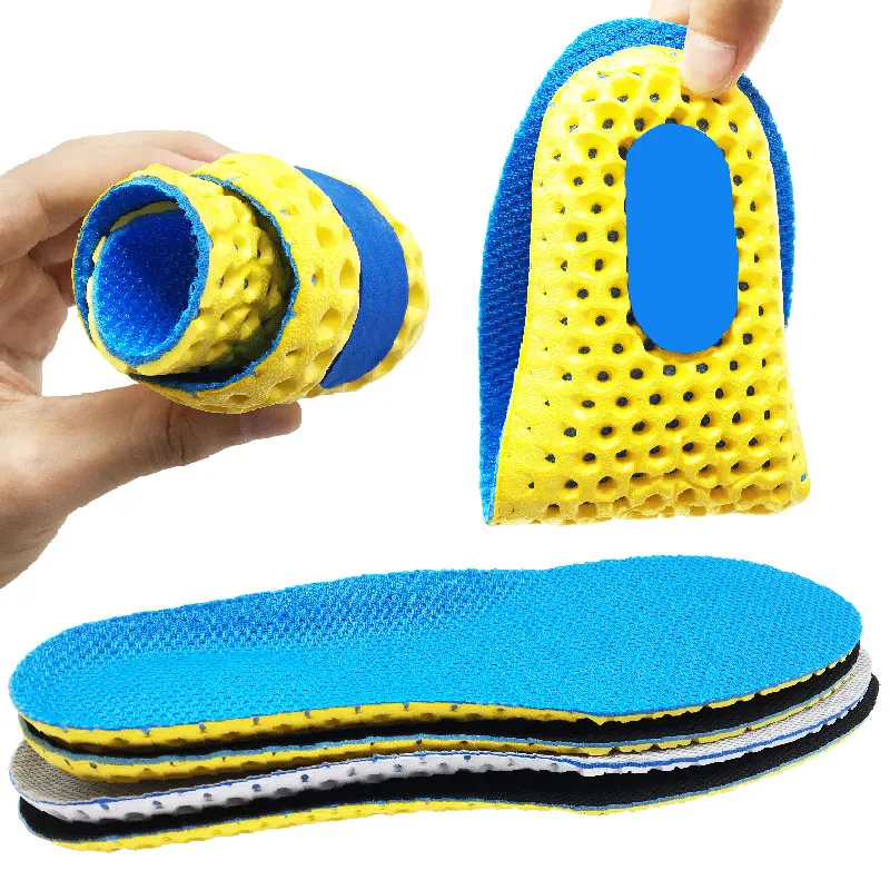 Sport Insoles HI-POLY Deodorant Memory Foam For Shoes Sole Mesh Breathable Cushion Running Feet Man Women | Обувь