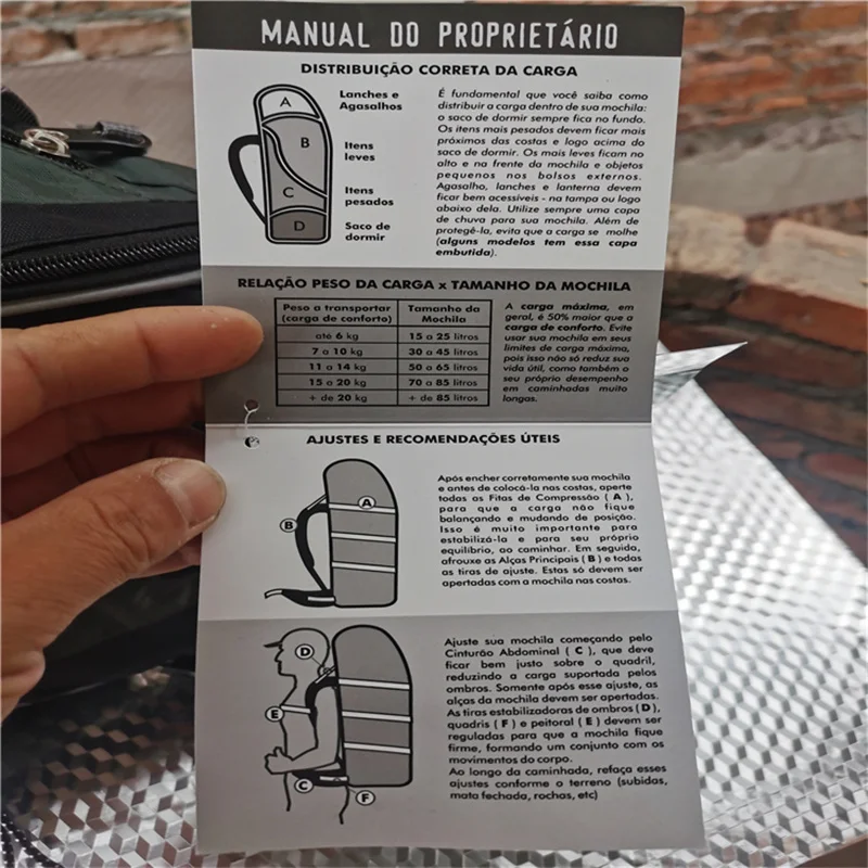 

Outdoor hiking bag shoulder men and women multi-functional large capacity light backpack professional hiking bag 44L