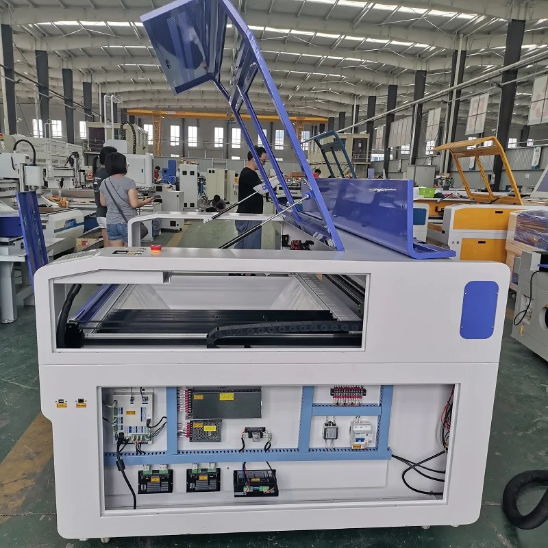 Лучшая машина для резки металла Reci laser CNC с двойной головкой и обычной