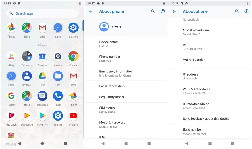 Оригинальная новая версия Google Pixel 2 5," 4 ГБ ОЗУ 64 Гб/128 Гб ПЗУ восьмиядерный смартфон Snapdragon 835 1920*1080 Android 8,0