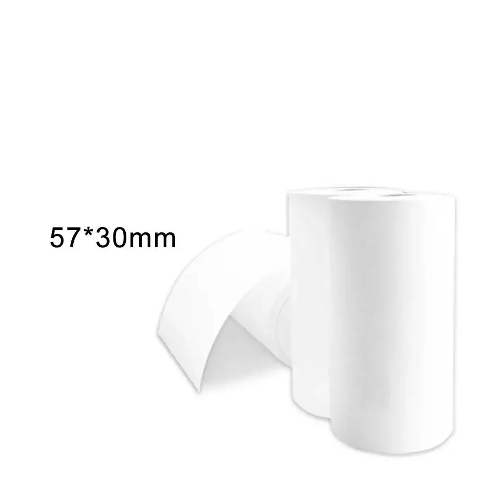 

3 Rolls 57x30mm Practical Heat Sensitive Thermal Printing Paper Set for Paperang Printer Durable Supplies &amp School Supplies