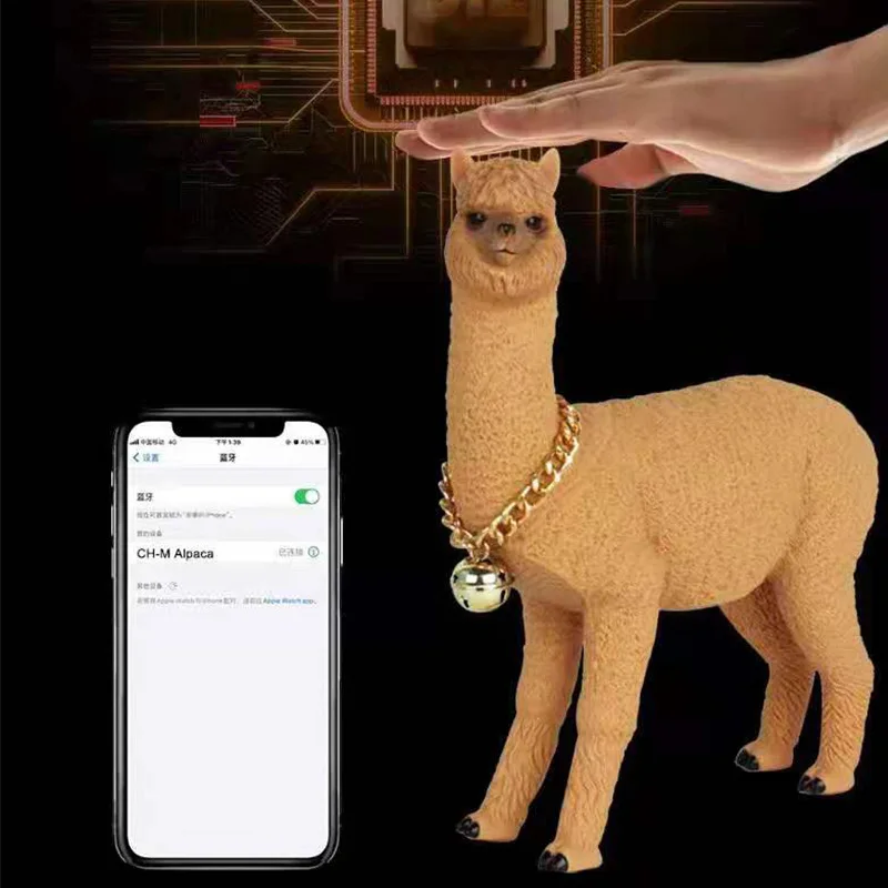 

Bluetooth Speaker Cartoon Alpaca Plug-in FM Radio Wireless Subwoofer