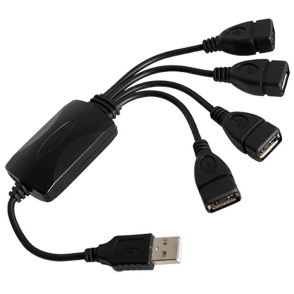4 порта Usb зарядное устройство переключатель 2 0 мини кабель концентратор