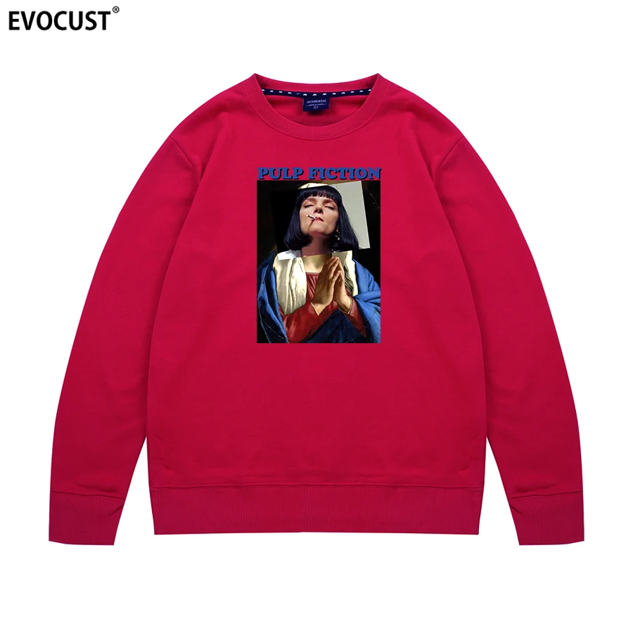 Девы Мэри хип-хоп целлюлоза фантастика Квентин Тарантино кино толстовки Мужские