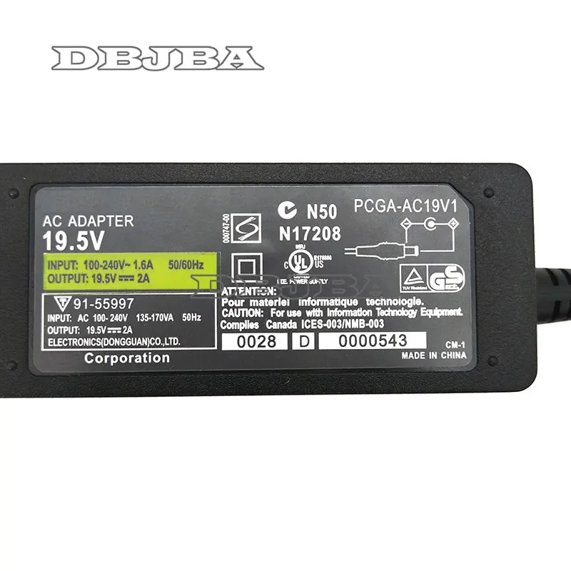 Зарядное устройство для планшетов sony адаптер 19 5 в 2 а переменного тока SVT11219 F13N F11A