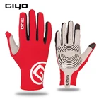 Профессиональные осенние сенсорные велосипедные перчатки с пальцами, велосипедные перчатки с лайкрой для мужчин и женщин, ветрозащитные перчатки для альпинизма