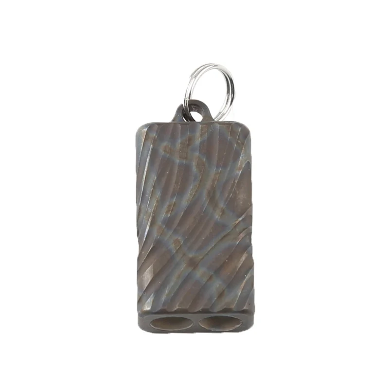 Двухтрубчатый свисток EDC из титанового сплава TC4 высокочастотный для обучения