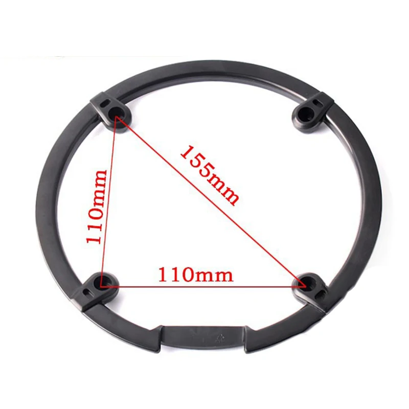 Аксессуары крышка шатуна черная пластиковая защитная цепь для горного