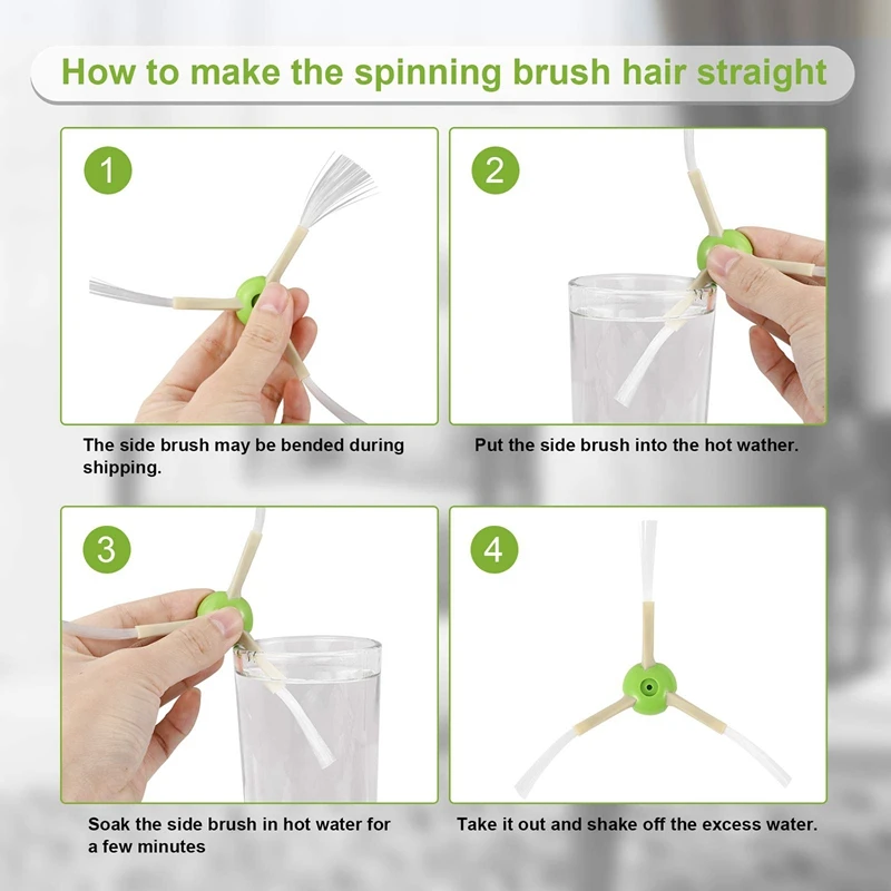 

19 Pack Replacement Parts Compatible for Roomba E&I Series E5 E6 E7 I7 I7+ I3 I6+ I8 Vacuum Cleaner, Replenishment Kit