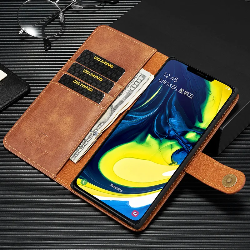 Роскошный футляр для карт Samsung Galaxy S20 Ultra + A70 A50 A30 S8 S9 S10 E Note 9 10 Plus кожаный чехол