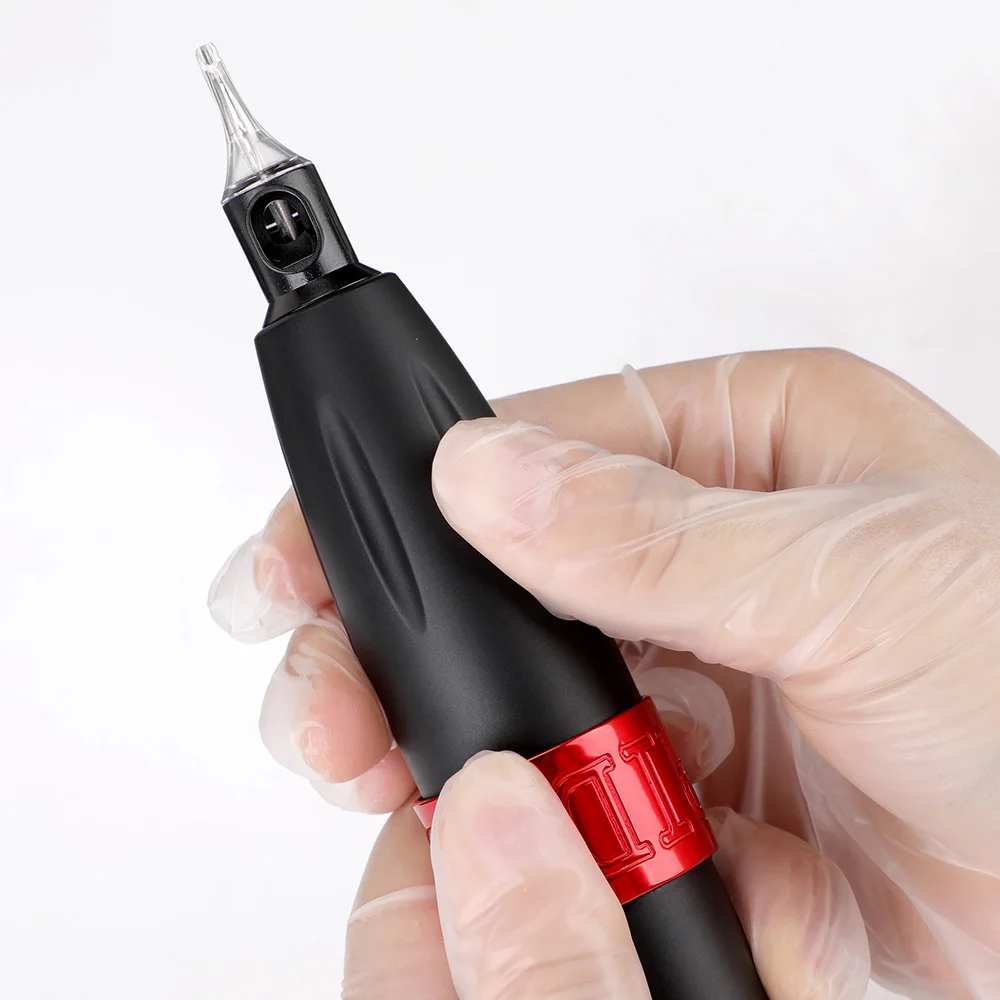 Rotary Tattoo Machine Rocket Motor Tattoo Pen Aluminum Alloy for Tattoo Gun Equipment Semi Permanent Microblading Makeup HY-1002