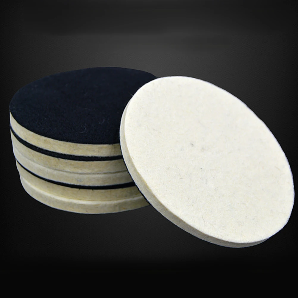 

5-дюймовый износостойкий зеркальный домашний инструмент, полировальная подушка из искусственной шерсти, прочная режущая Чистка автомобиля...