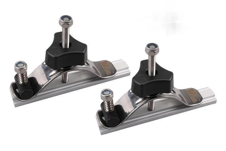 

2pcs W-new Guide Rail t track Clamps wood working tools and accessories