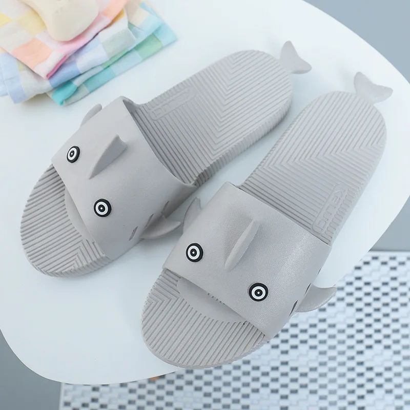 Женские Летние Тапочки для ванной Домашние тапочки Милые хлопковые домашние