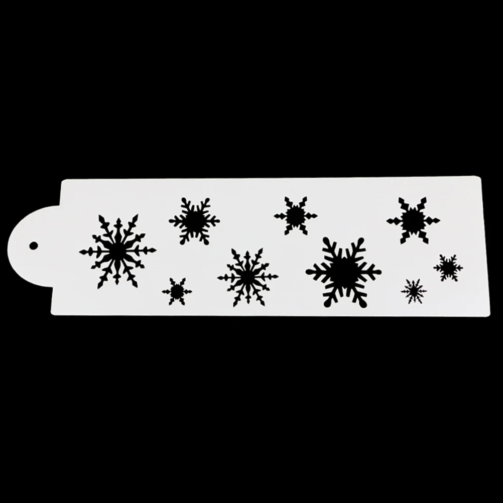 Форма для выпечки в виде снежинки трафарет торта форма