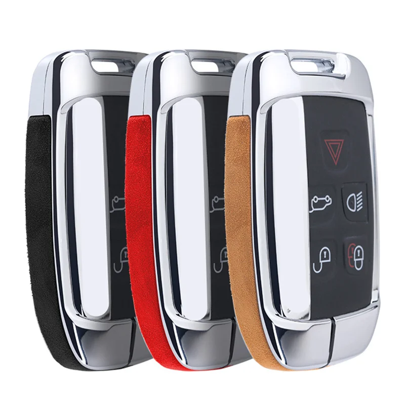 Меховой чехол для ключа автомобиля Land Rover A9 Range Sport Evoque Freelander 2 Jaguar XE XJ XJL XF C-X16 V12