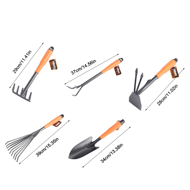 Черная прочная лопата/мотыга/три когтя/пять когтей/девять когтей садовый