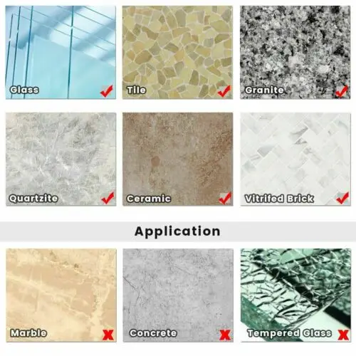 

10pcs Diamond Hole Saw Drill Bit Set Glass Ceramic Tile Wood Core Cutting Tool