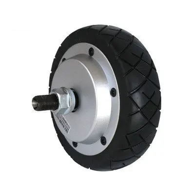 5.5 inch DC24V200W400rpm 3.2N.M hub servo motor 4096-line magnetic encoder robot AGV logistics small wheels driver optional |