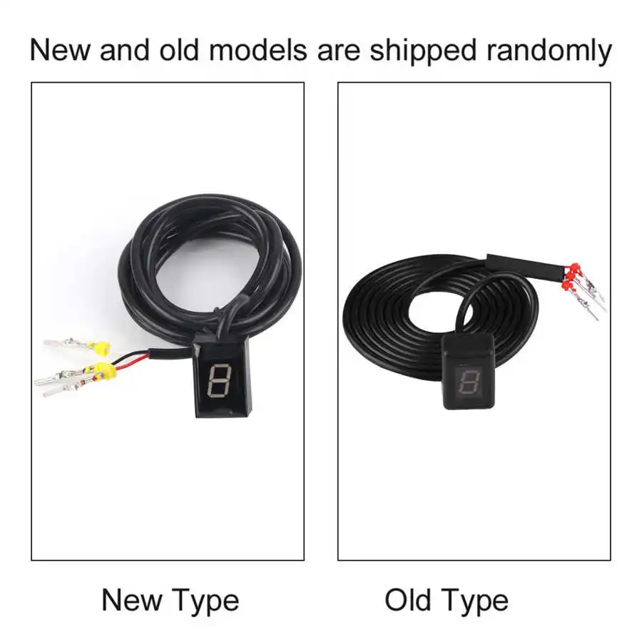 Motorcycle ECU Plug Mount 6 Speed Digital Gear Indicator Shift Lever Display for Kawasaki | Автомобили и мотоциклы