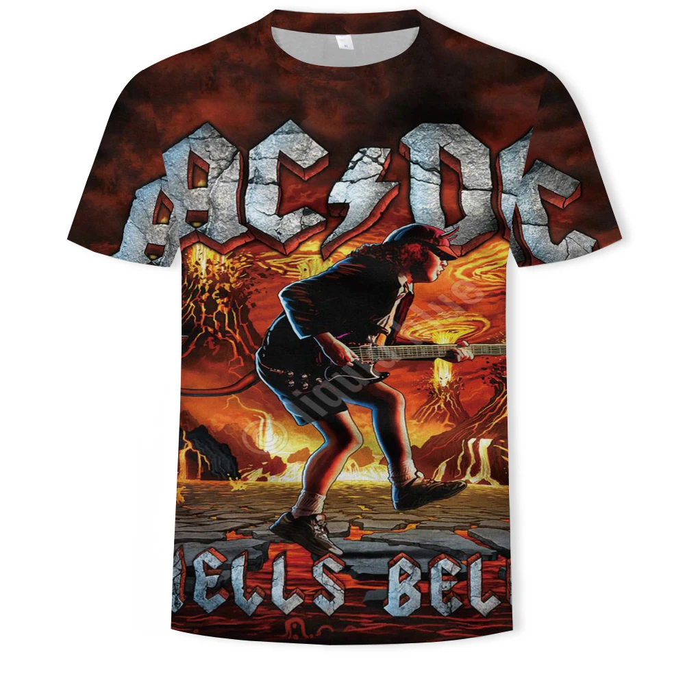 

Flame 3D printing T-shirt new product men and women music guitar T-shirt casual shirt summer T-shirt big/small