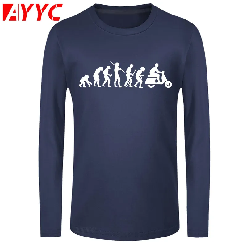 

Футболка AYYC мужская с длинным рукавом, забавная тенниска с принтом графики, крутая майка для езды на мотоцикле