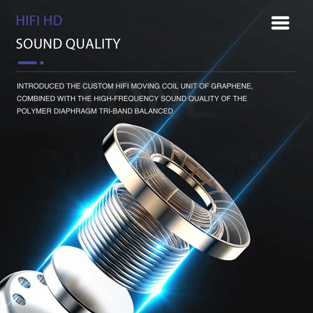 Mini Waterproof Wireless Bluetooth 5.0 Earphones Sports Earbuds Headphone Handsfree Headset with Battery Charging Box | Электроника
