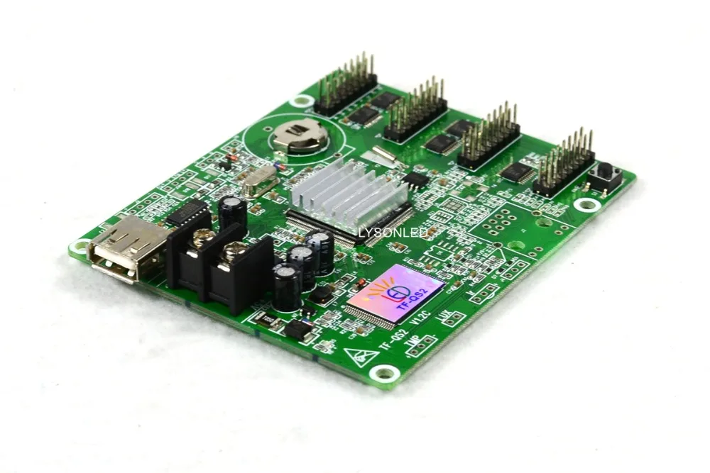 TF-QS2 256x128 пикселей usb-диск асинхронизация полноцветная светодиодная карта