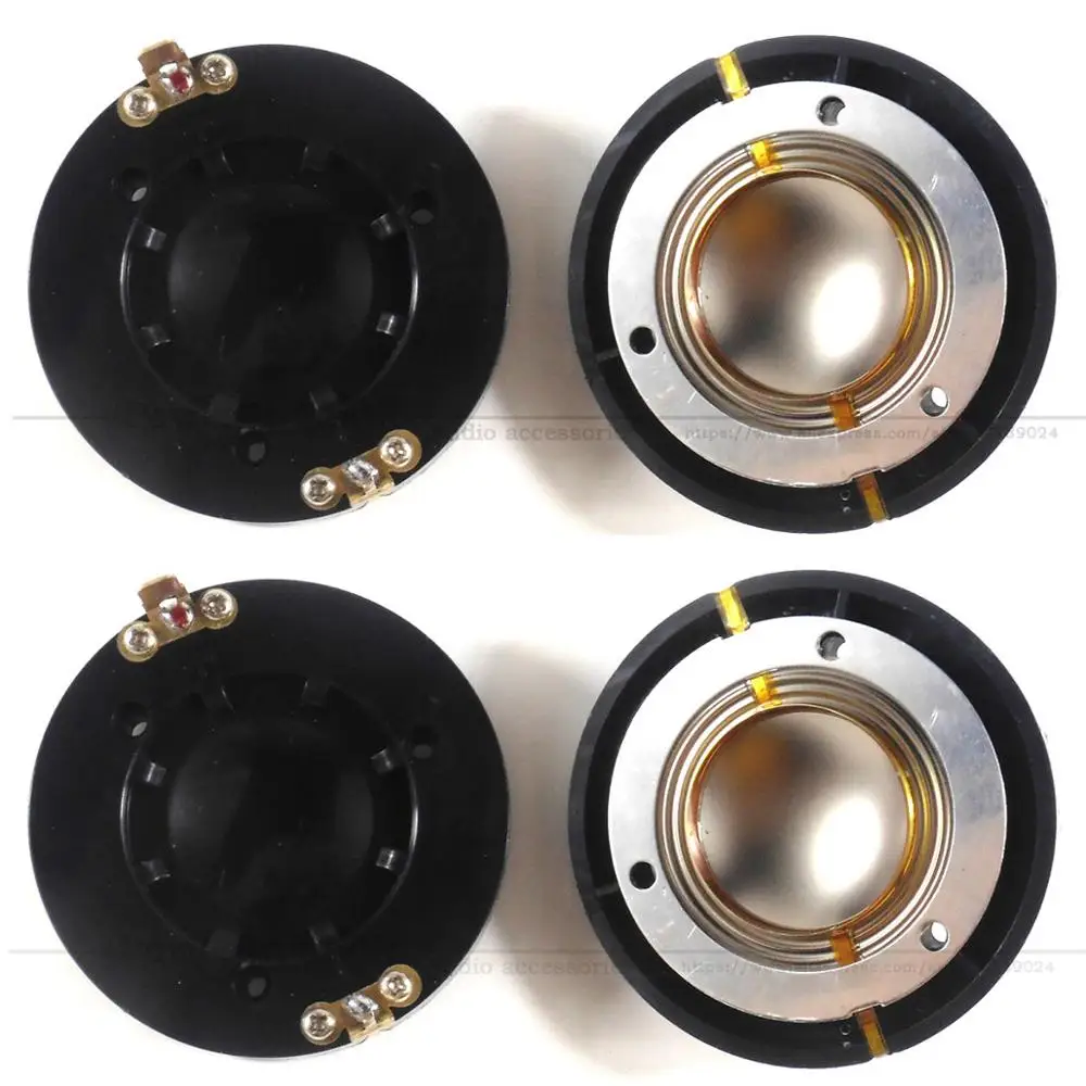 4 шт. диафрагма для Behringer Eurolive 34T120H8 B114 B115 8 Ом 1,3" динамик рога драйвер 34T30D8 чистый алюминиевый плоский провод