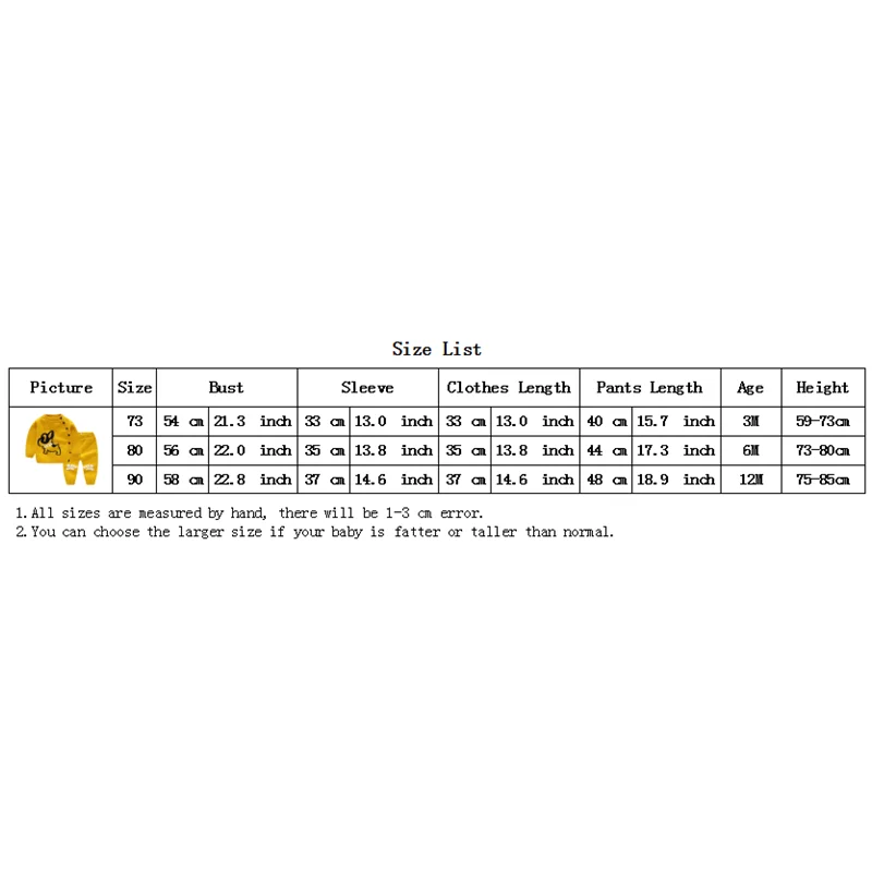 Осенний комплект из топа и штанов для новорожденных мальчиков девочек свитер