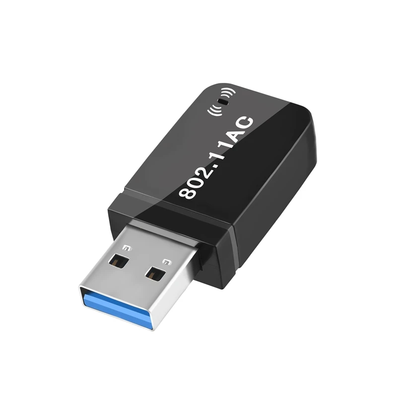 

HOT-Mini USB3.0 Wireless Network Card Portable Wireless WiFi Gigabit Dual Band Adapter