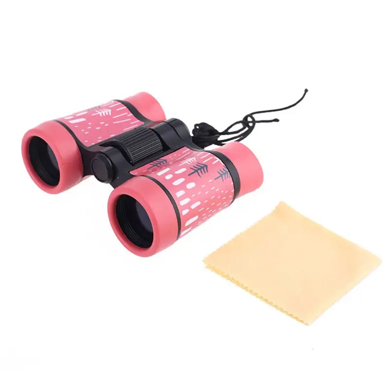 

4x30 Binoculars Plastic Children Colorful Lightweight Telescope for Kids Compact