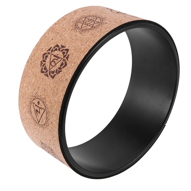 

Резиновое колесо для йоги, эластичное колесо для талии, оборудование для фитнеса, Круглый ролик для облегчения боли в спине, растягивающийс...