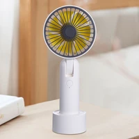 mini usb portable fan 3 speed handheld air cooler electric rechargeable adjustable cooling fan for home office