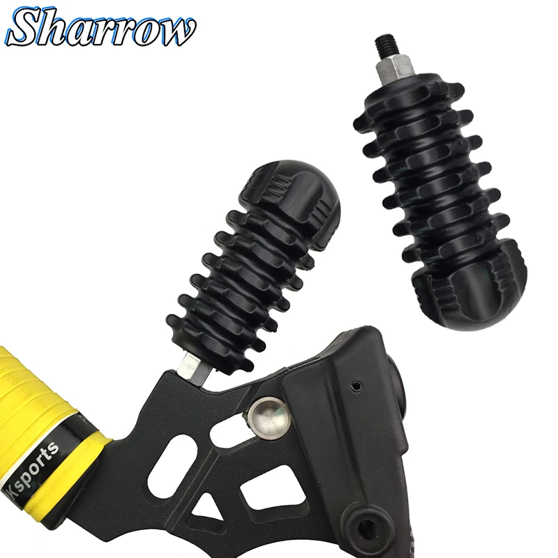 3 7 дюймовый блочный лук охотничий стабилизатор резиновые вибросиллеры