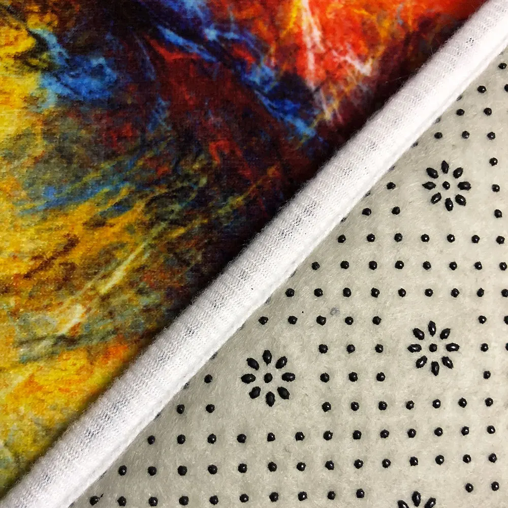 

Zeegle Toilet Bath Mat Flannel Bathroom Carpet Absorbent Toilet Lid Cover Bathroom Rugs Non-slip Shower Mats Bathroom Mats